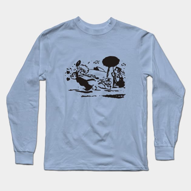 Pulp Fiction - Krazy Kat Long Sleeve T-Shirt by grekhov